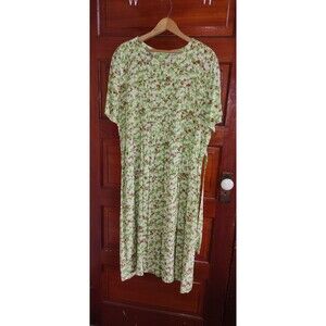 Sz 16 Vintage R&K Originals Floral Maxi Dress Boho Cottagecore